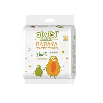 Aiwibi Mini Toallitas de Agua Papaya 8uds